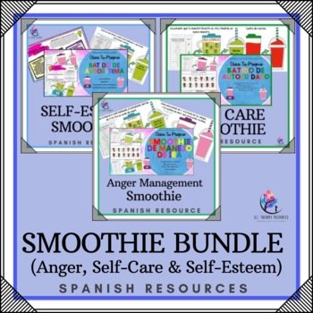 SPANISH BUNDLE - Create Your Own Smoothies : Anger  Self-Esteem Self-Care