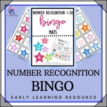 Number Recognition BINGO 1-20