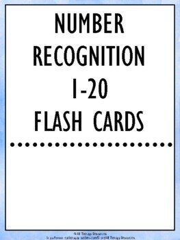 Number Recognition BINGO 1-20 - Image 3