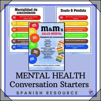 SPANISH VERSION - m&m's MENTAL HEALTH CONVERSATION STARTERS