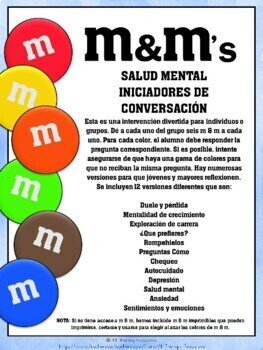 SPANISH VERSION - m&m's MENTAL HEALTH CONVERSATION STARTERS - Image 2