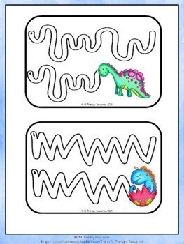 SPANISH VERSION Pre-writing Tracing and Scissor Practice Task Skills Fine Motor - Image 4