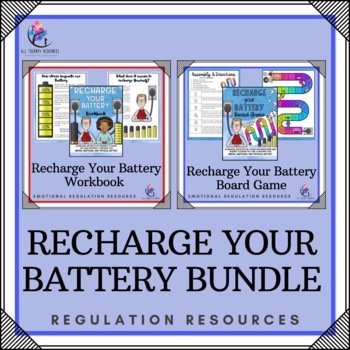 BUNDLE - Recharge Your Battery - Self Care Workbook & Board Game