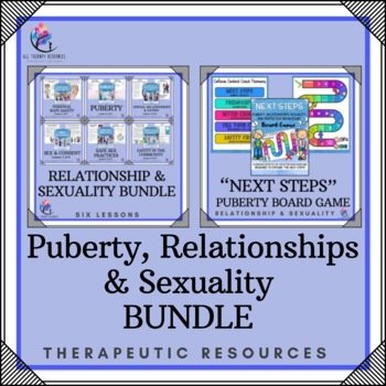 BUNDLE - Puberty, Sexuality, Relationships & Protective Behaviour Lessons & Game