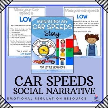 Emotional Regulation Story - Managing My Car Speed - 3 Speed