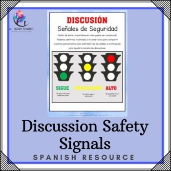 SPANISH Counseling Tools - Discussion Safety Signals - Trauma-informed Resource