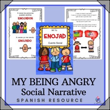 SPANISH VERSION - My Being Angry Social Narrative - Hitting  Kicking Throwing