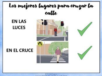 SPANISH VERSION Being Safe on the Road Social Narrativ - Autism ABA Life Skills - Image 3