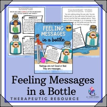 Feeling Messages In a Bottle - Awareness, Self Care & Insight