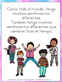 SPANISH VERSION - My Coping with Feelings Book - Social Narrative & Activities - Image 3