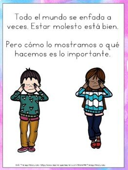 SPANISH VERSION - My Coping with Feelings Book - Social Narrative & Activities - Image 4