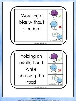 IS THIS SAFE Task Cards - SET 2 - Fire Safety Stranger Danger Social Hygiene - Image 2