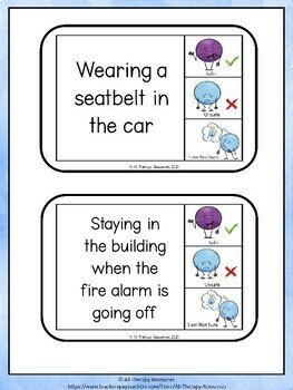 IS THIS SAFE Task Cards - SET 2 - Fire Safety Stranger Danger Social Hygiene - Image 4