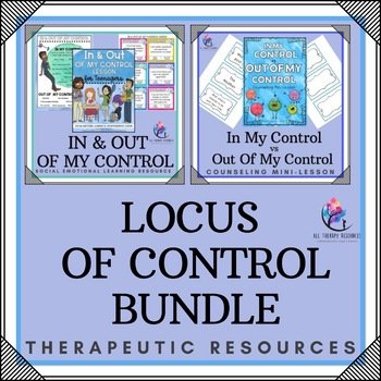 BUNDLE - LOCUS OF CONTROL I In & Out of your Control - Kids & Teenagers
