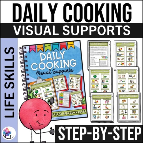 DAILY COOKING VISUAL SUPPORTS - Functional Tasks for Memory and Sequencing