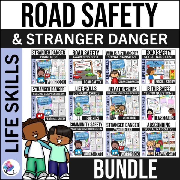 ROAD SAFETY STRANGER DANGER & SOCIAL NARRATIVE STORIES BUNDLE Personal Safety