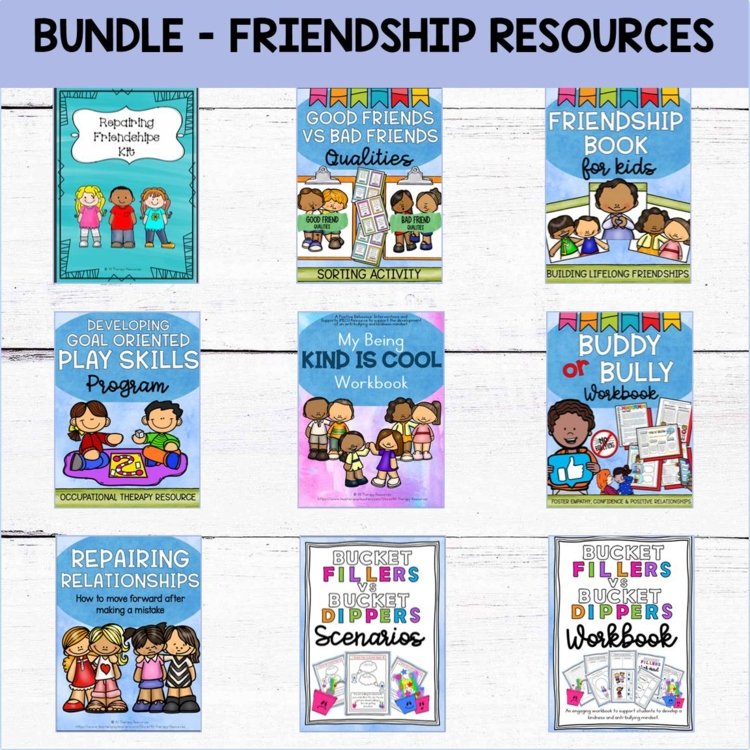 FRIENDSHIP ACTIVITIES Friendship Craft & Friendship Day Social Skills Activities