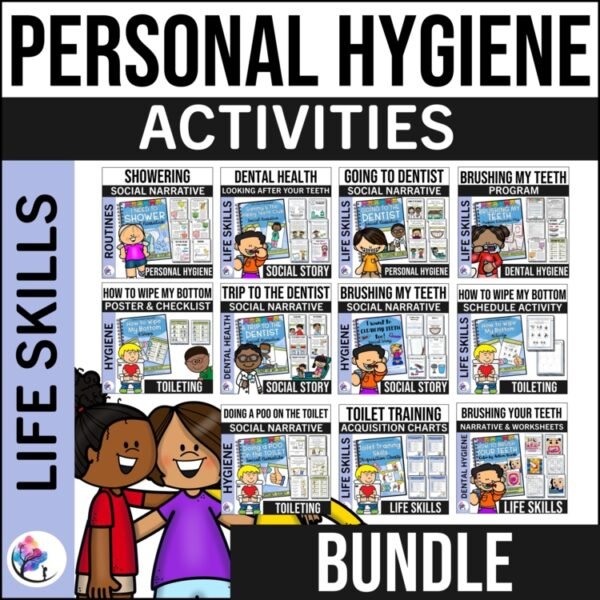 HYGIENE WORKSHEETS & LESSONS Hygiene Social Narrative Stories & Hygiene SPED
