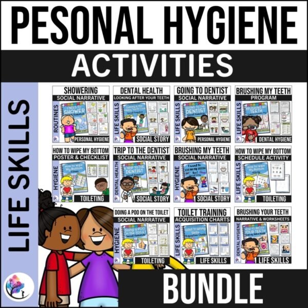 HYGIENE WORKSHEETS & LESSONS Hygiene Social Narrative Stories & Hygiene SPED