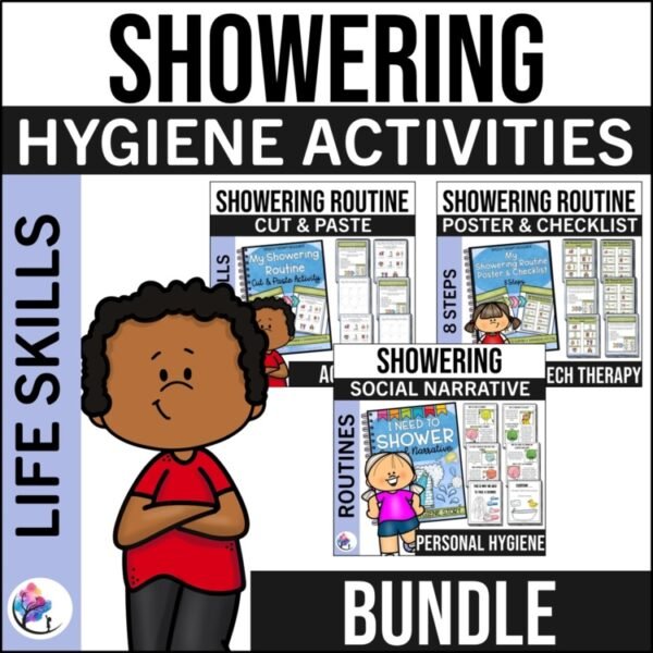 BUNDLE I SHOWERING & PERSONAL HYGIENE I Social Narrative Poster Routine