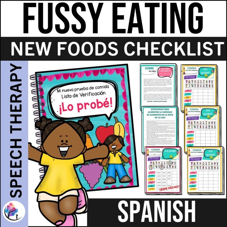 SPANISH VERSION - I tried it! - Fussy Eating, New Food Trial Checklist/Program