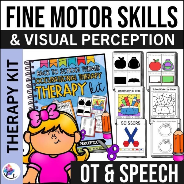 VISUAL PERCEPTION & FINE MOTOR SKILLS ACTIVITIES Occupational Therapy SCHOOL