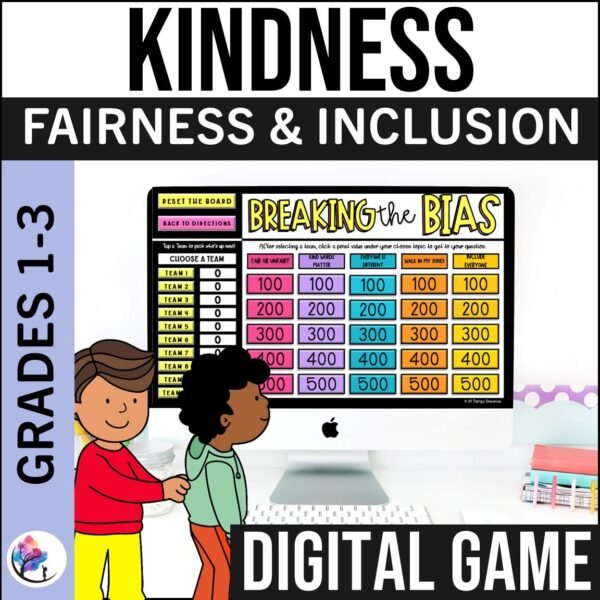 KINDNESS ACTIVITIES STEREOTYPING DIGITAL GAME Inclusion Fairness SEL LESSON