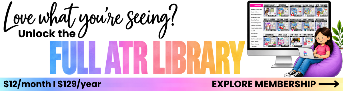 Explore the All Therapy Resources membership library