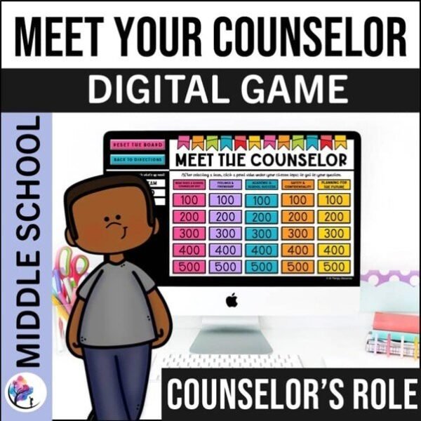 GETTING TO KNOW YOUR SCHOOL COUNSELOR GAME Meet the counselor Back to School
