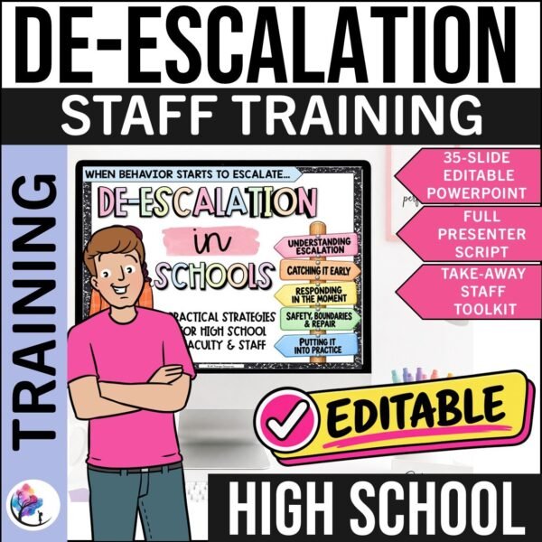 DEESCALATION STAFF TRAINING PRESENTATION Behavior Management Workshop High