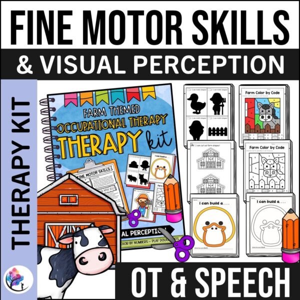 VISUAL PERCEPTION & FINE MOTOR SKILLS ACTIVITIES Occupational Therapy FARM