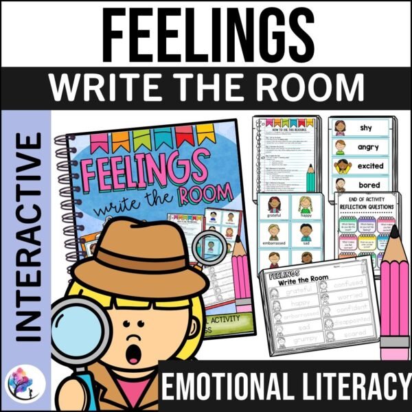 FEELINGS WRITE THE ROOM Social Emotional Learning Activities Identify Emotions