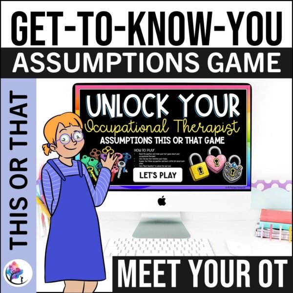 MEET THE OT - GET TO KNOW YOU GAME - Back to School Occupational Therapist