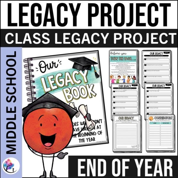 CLASS LEGACY PROJECT Middle School Class End Year Activities Last Year in Review