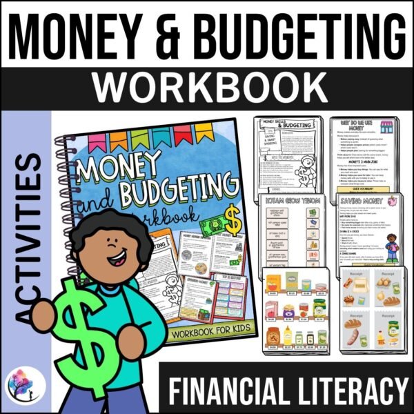 MONEY WORKSHEETS & MONEY GAMES - Money & Budgeting Workbook - Financial Literacy