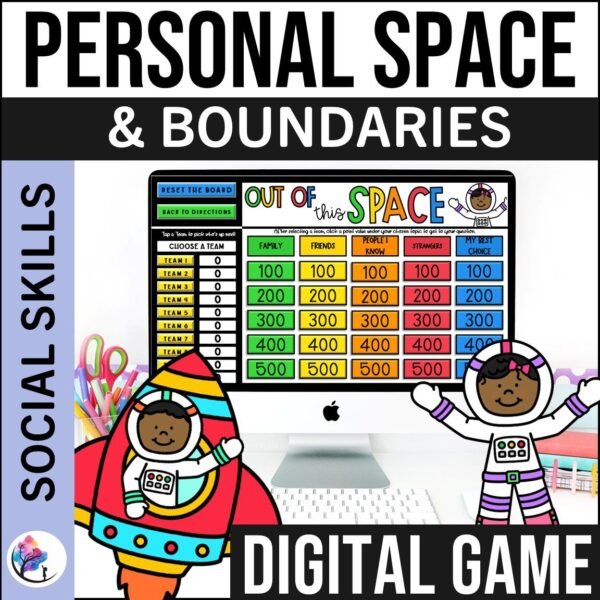 PERSONAL SPACE Bubble Boundaries & Relationships Digital Game - Safety Awareness