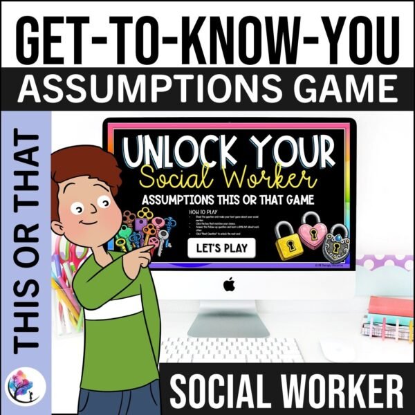 MEET THE SOCIAL WORKER - GET TO KNOW YOU GAME - Back to School Activities