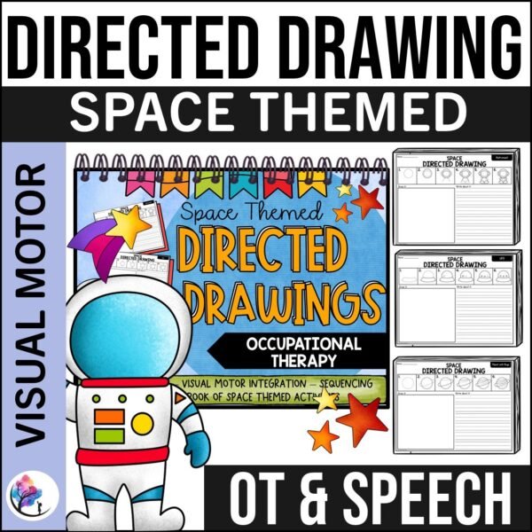 SPACE DIRECTED DRAWING Occupational Therapy Activities Drawing Writing OT Speech