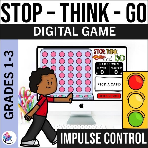 STOP THINK GO & CHOOSE Digital Game Impulse Control Decision Making GRADE 1-3