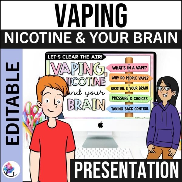 VAPING POWERPOINT PRESENTATION Dangers Nicotine Drug Awareness Substance Abuse