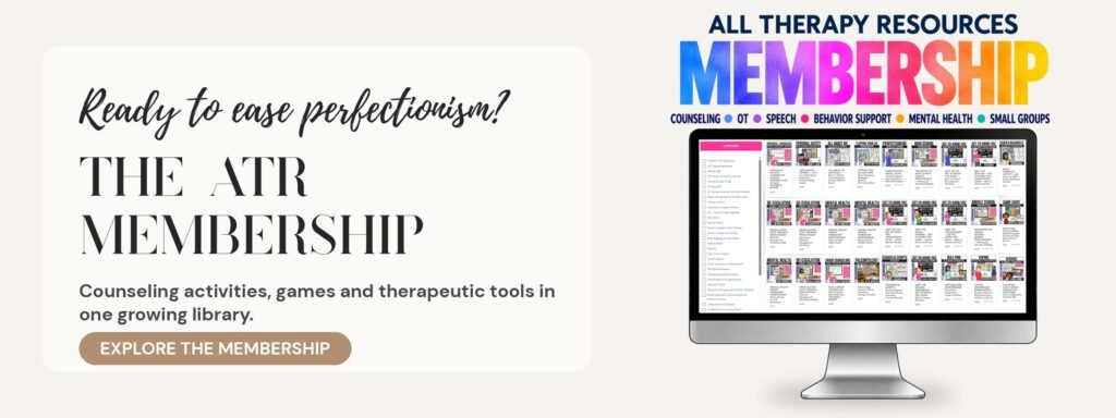 The ATR Membership: counseling activities, games and tools in one growing library. Explore the membership.