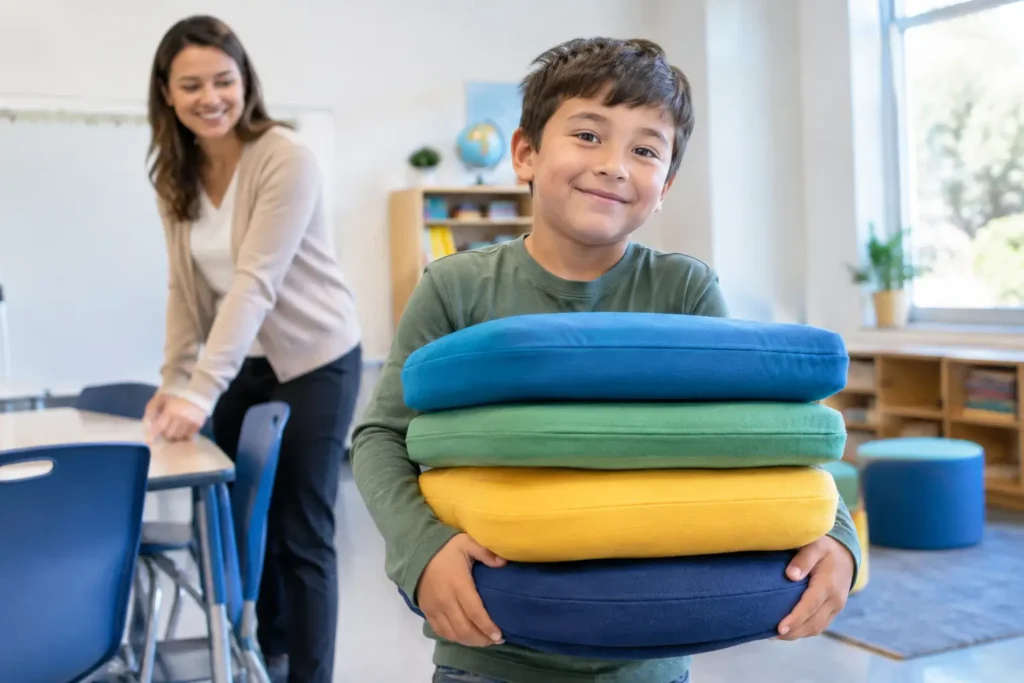 Heavy Work Activities for Classroom Support