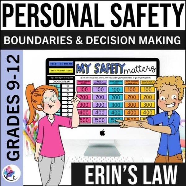 HEALTHY RELATIONSHIPS - Erin's Law Safe Unsafe Secrets Personal Safety Consent