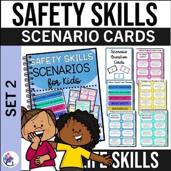 IS THIS SAFE SCENARIO Task Cards SET 2 - Personal Safety, Road & Internet Safety