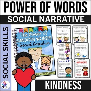 KINDNESS ACTIVITIES LESSON - Wrinkled Heart Social Narrative - Kindness Week