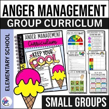 ANGER MANAGEMENT WORKSHEETS Small Group Activities Counseling Impulse Control