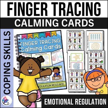 Finger Tracing Calming Cards - Emotional Regulation and Mindfulness Resource