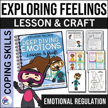 EMOTIONAL REGULATION LESSON - Deep Diving Emotions Craft