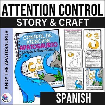 EXECUTIVE FUNCTIONING SKILLS CRAFT & LESSON - ATTENTION CONTROL - SPANISH