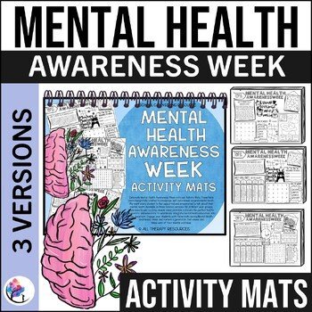 Mental Health Awareness Week - Activity Mat - Mental Health Awareness Activities